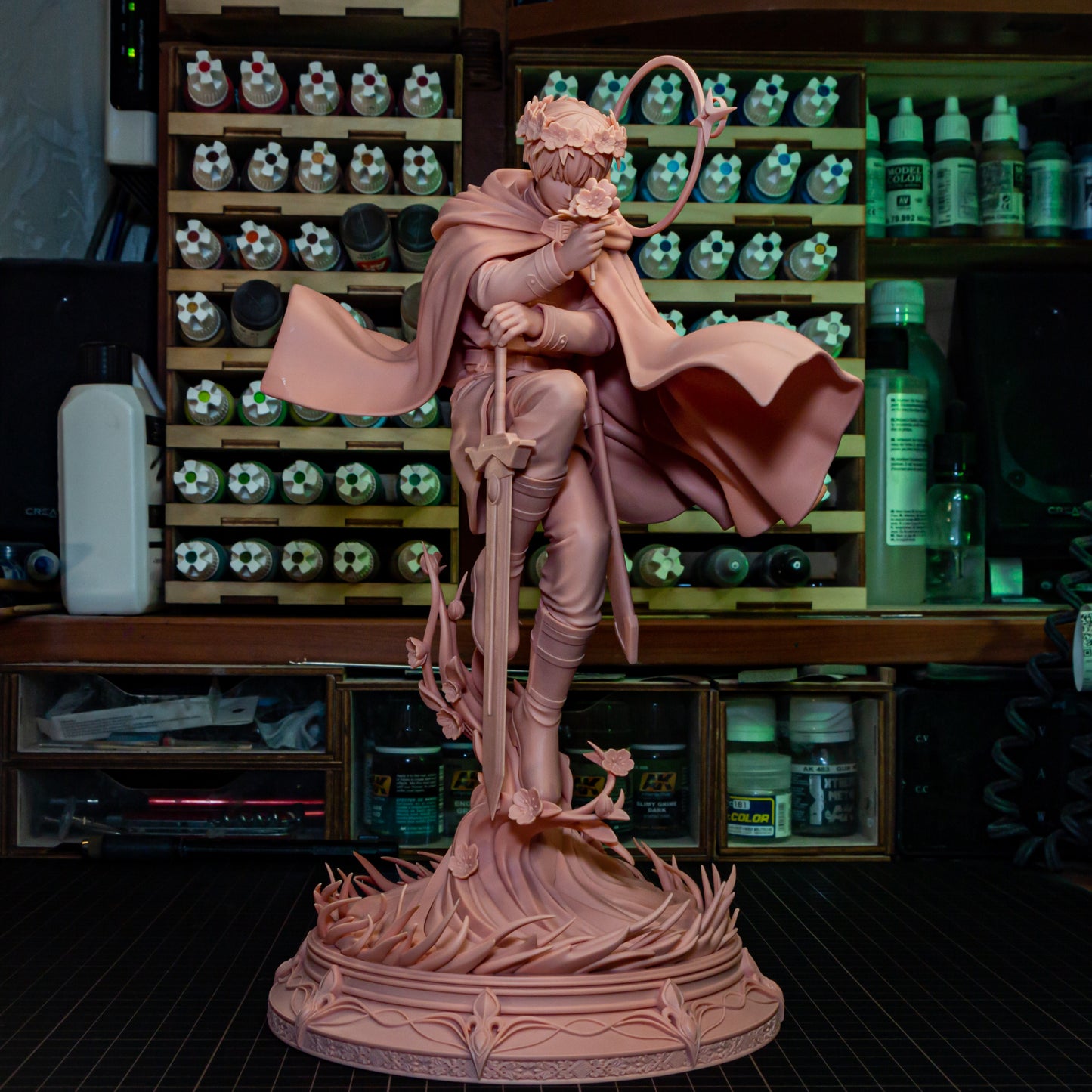 Himmel from Frieren by Bulkamancer | High Quality Resin Print | Painted Commissions available! - Sephiknot