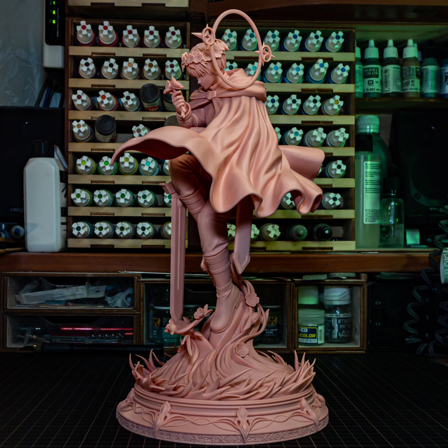 Himmel from Frieren by Bulkamancer | High Quality Resin Print | Painted Commissions available! - Sephiknot