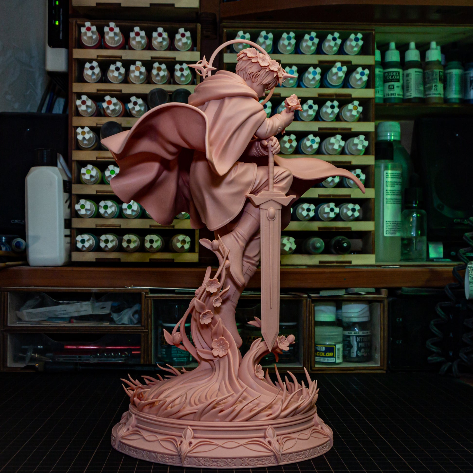 Himmel from Frieren by Bulkamancer | High Quality Resin Print | Painted Commissions available! - Sephiknot