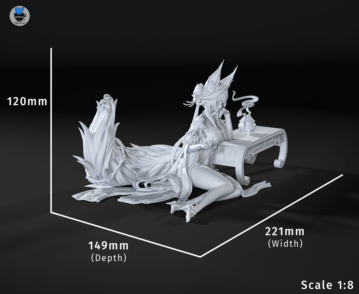 Hsin from Wuthering Waves by Neko Figurines | High Quality Resin Print | Painted Commissions available!