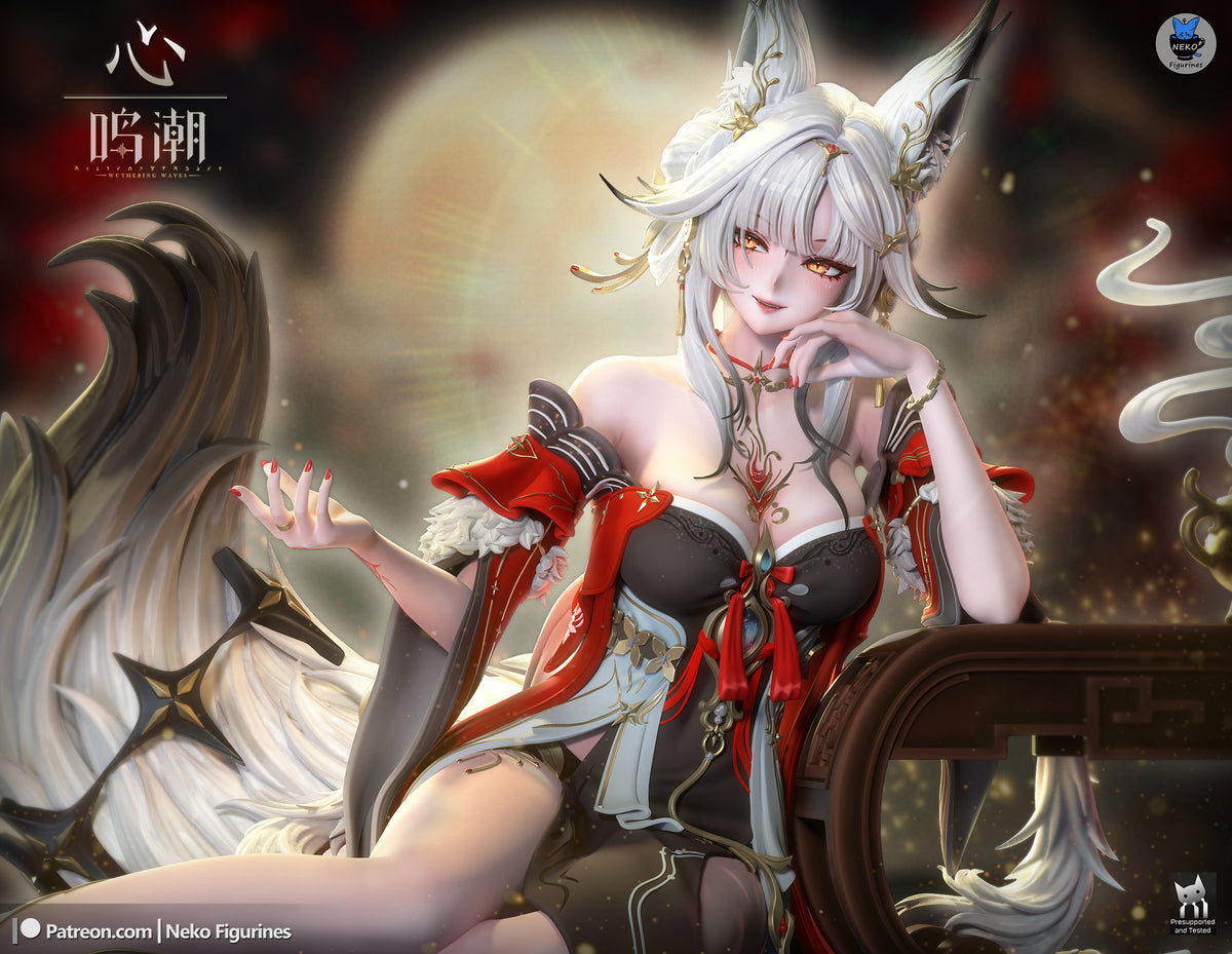 Hsin from Wuthering Waves by Neko Figurines | High Quality Resin Print | Painted Commissions available!
