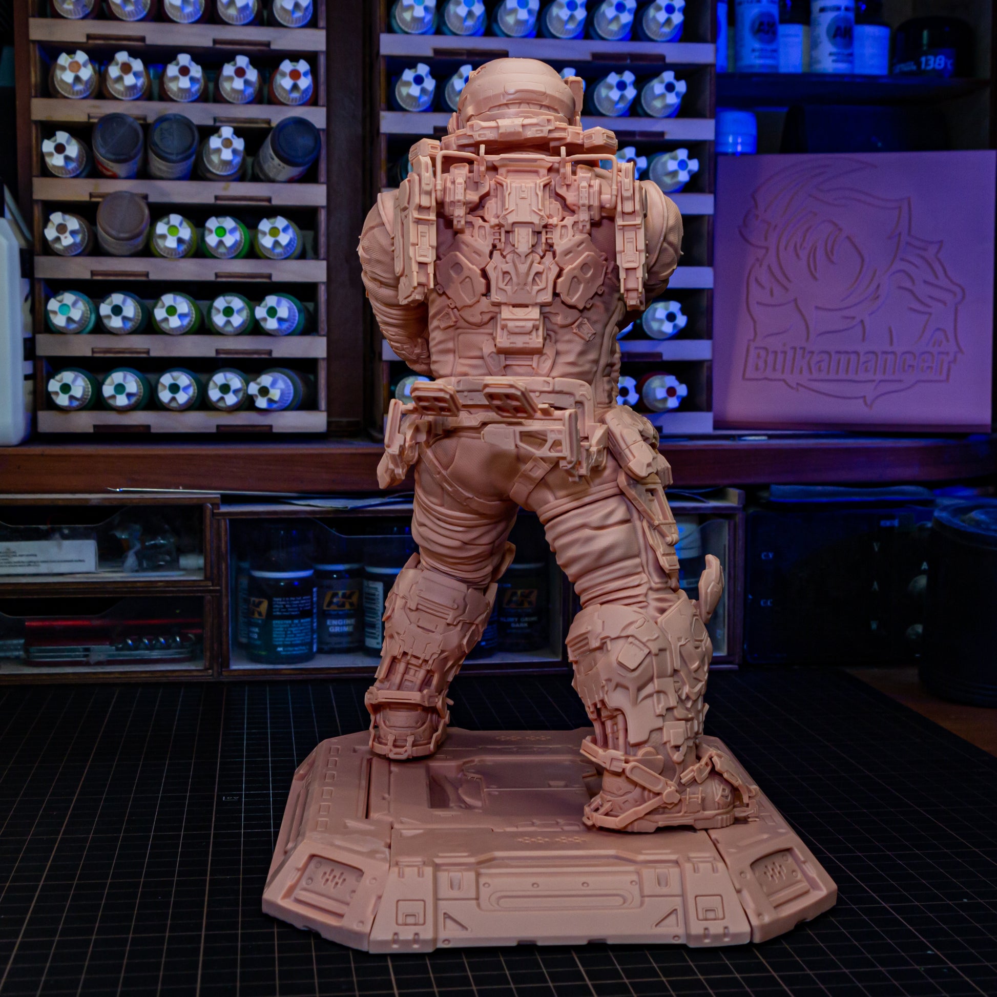 Hugh from Pragmata by Bulkamancer | High Quality Resin Print | Painted Commissions available! - Sephiknot