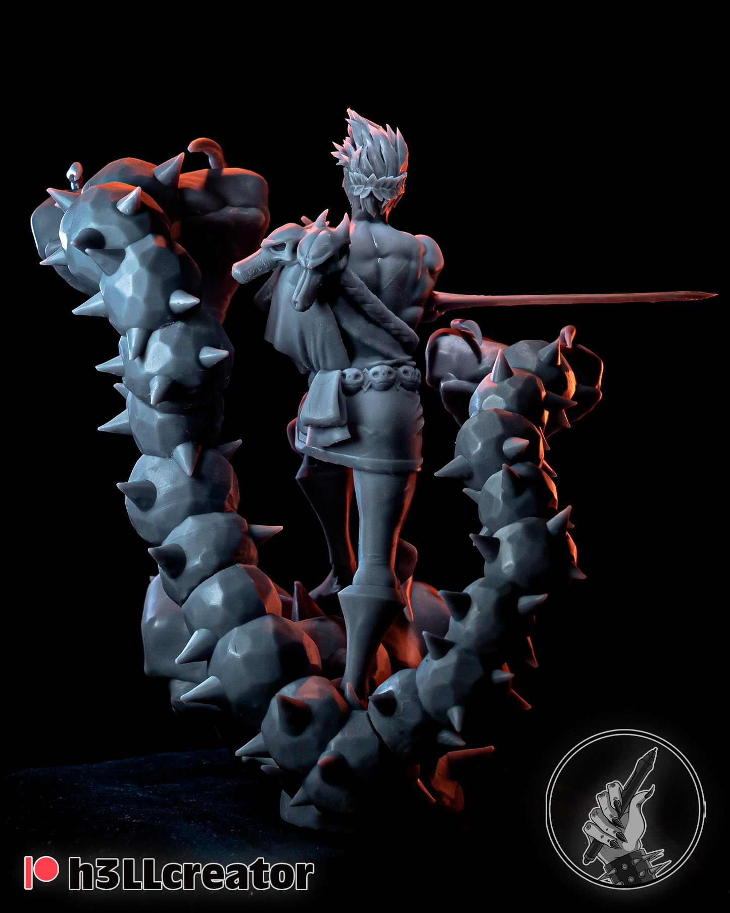 Zagreus Garage Kit | Fanmade Model by h3llcreator | Wayward son | 3D Printed - Sephiknot