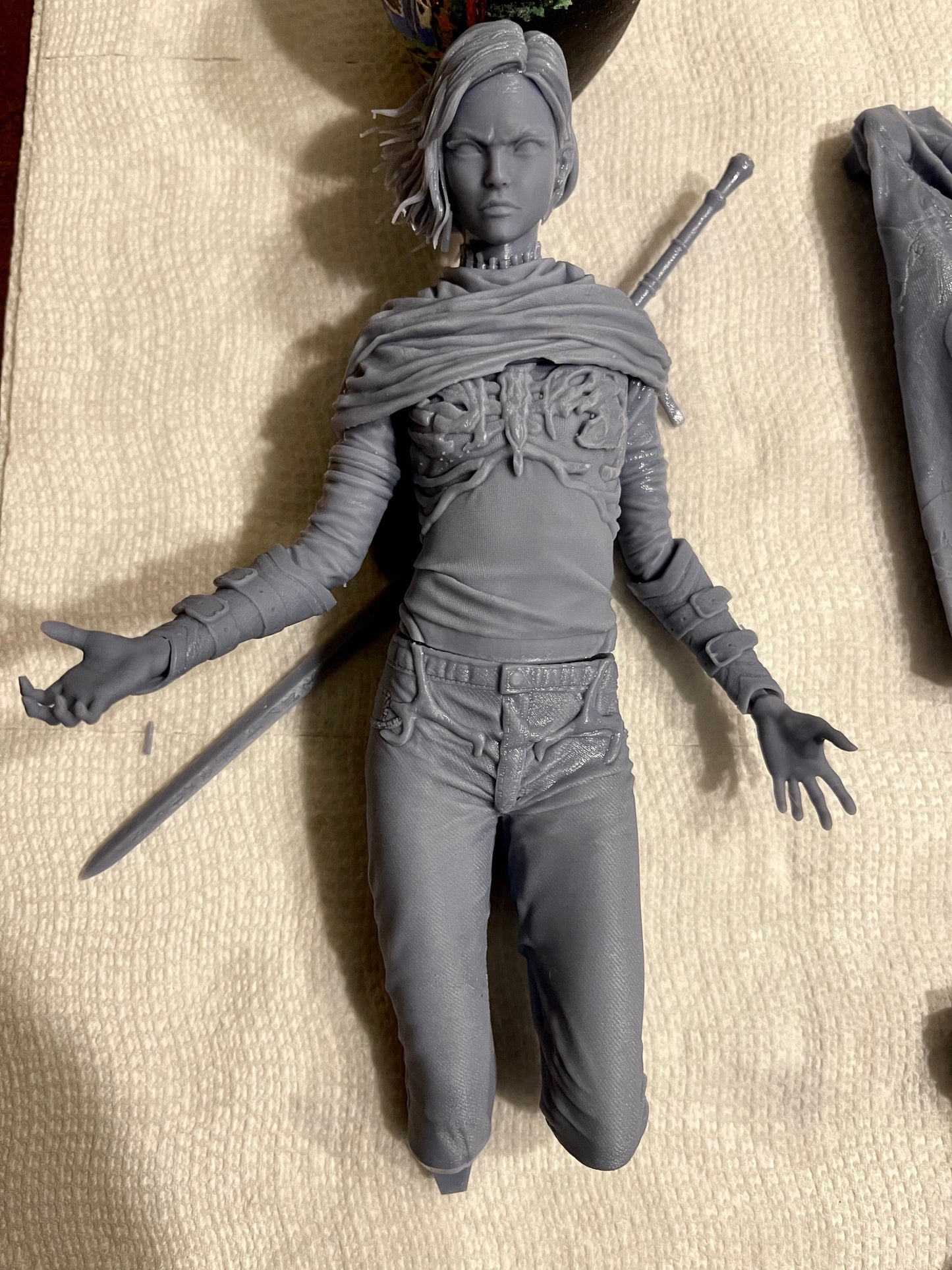 Harrow from The Locked Tomb by 3dsqulpts | High Quality Resin Print | Painted Commissions available!