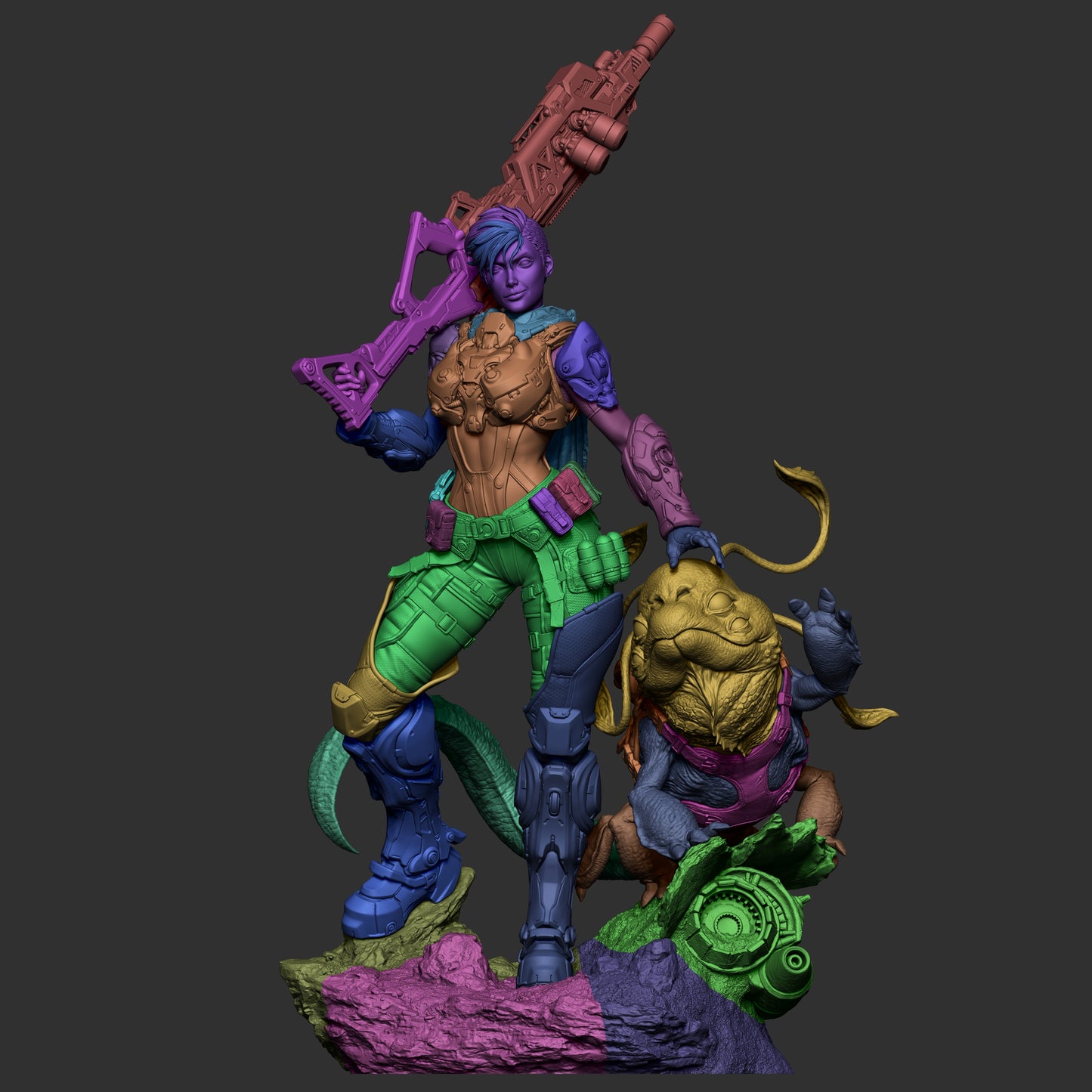 Kyla by CA3D | High Quality Resin Print | Painted Commissions available! - Sephiknot