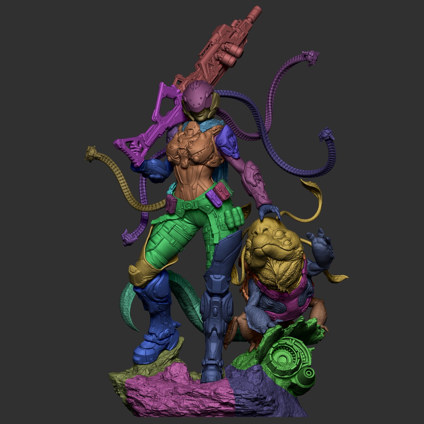 Kyla by CA3D | High Quality Resin Print | Painted Commissions available! - Sephiknot
