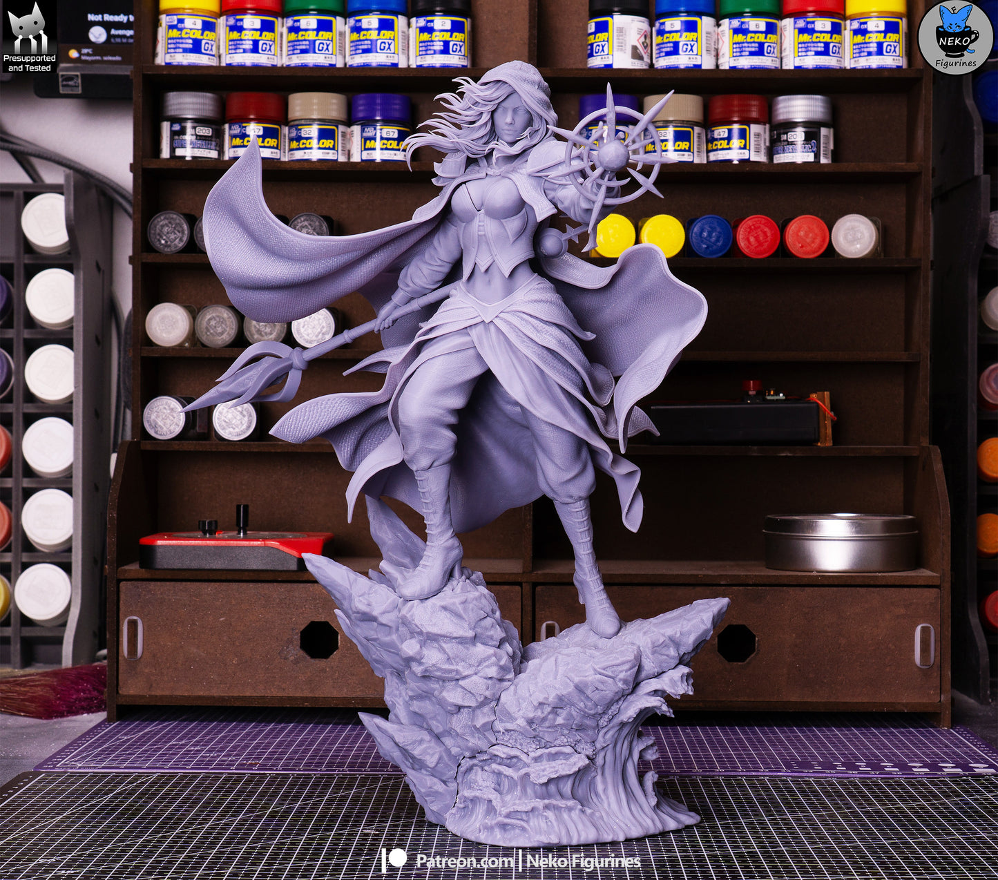 Jaina Proudmoore from Warcraft by Neko Figurines | High Quality Resin Print | Painted Commissions available! - Sephiknot