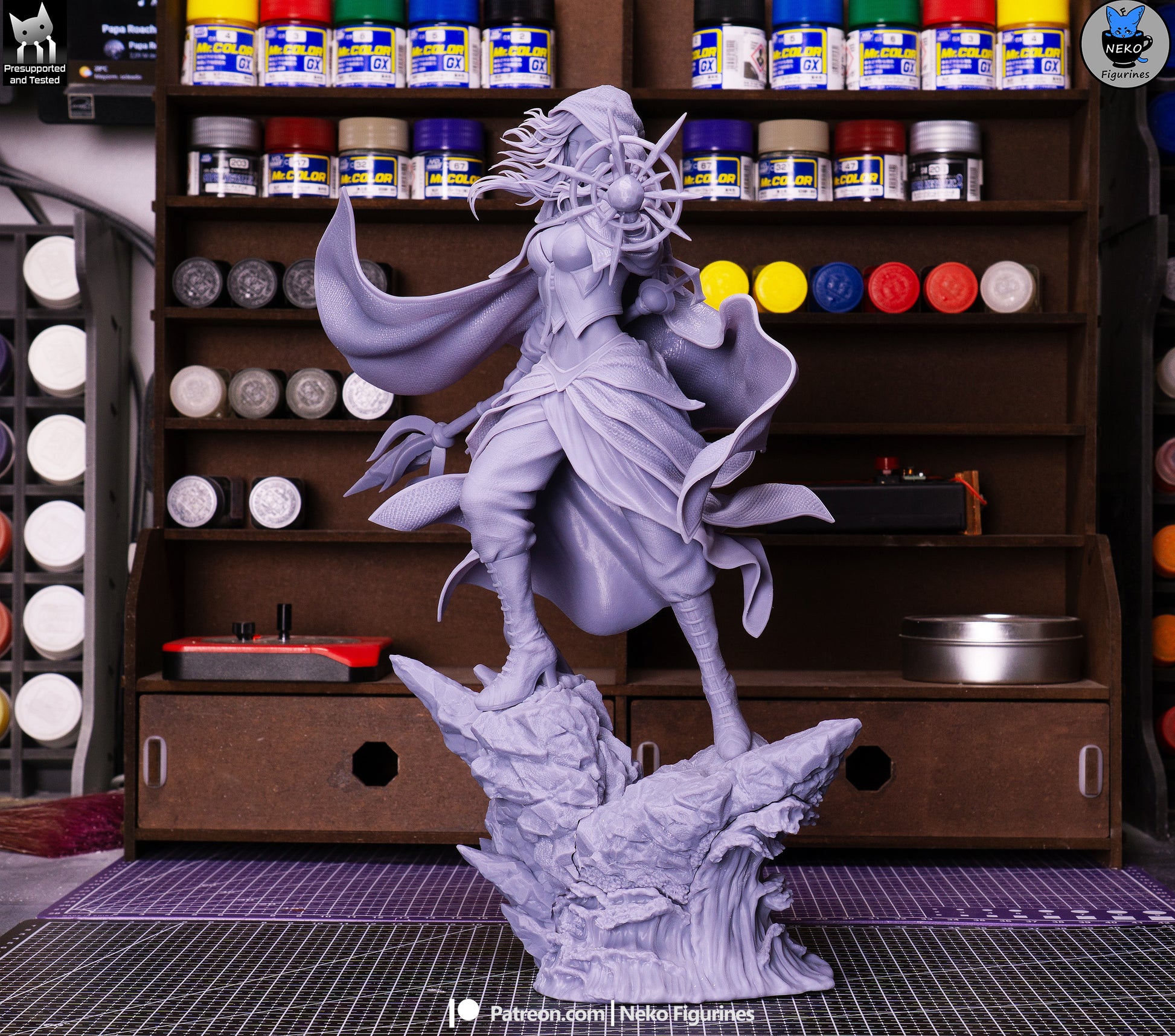 Jaina Proudmoore from Warcraft by Neko Figurines | High Quality Resin Print | Painted Commissions available! - Sephiknot