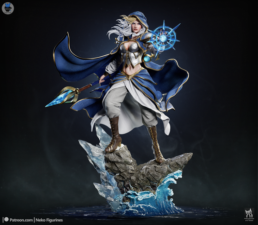 Jaina Proudmoore from Warcraft by Neko Figurines | High Quality Resin Print | Painted Commissions available!