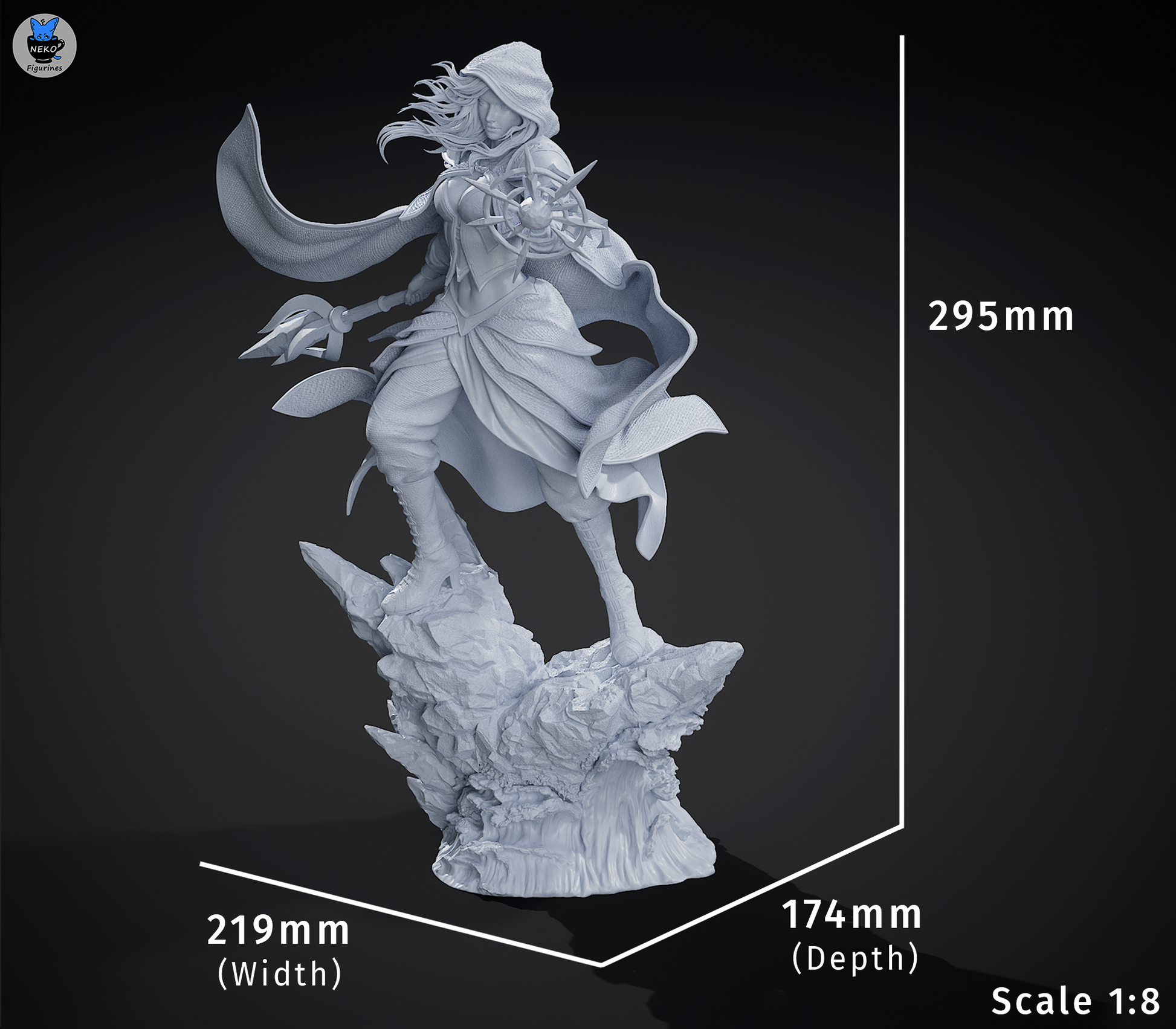 Jaina Proudmoore from Warcraft by Neko Figurines | High Quality Resin Print | Painted Commissions available! - Sephiknot