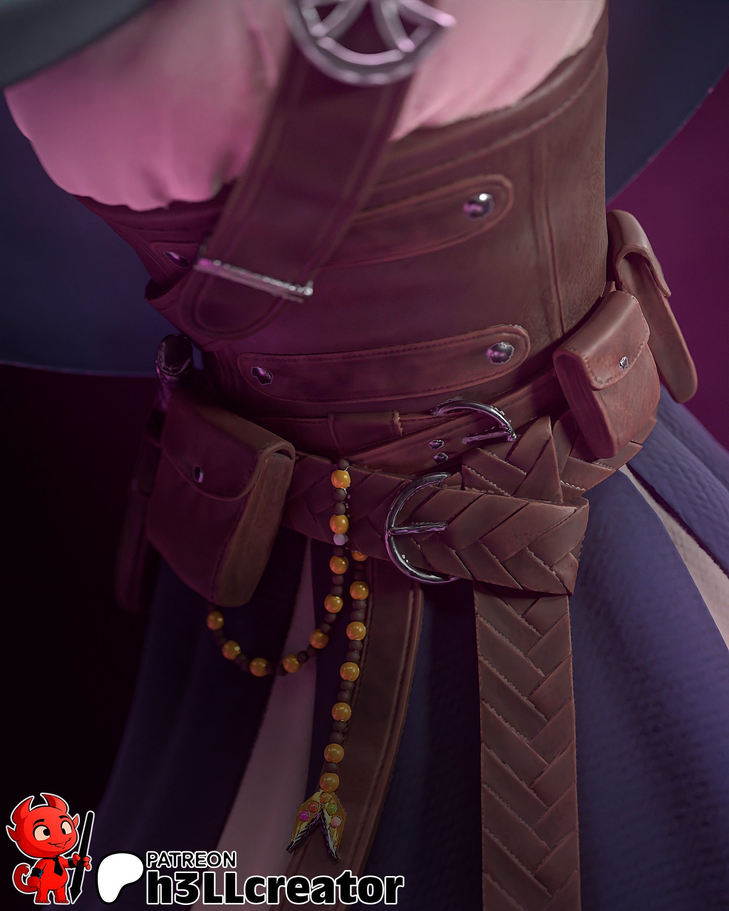 Jester Garage Kit | Fanmade Model by h3llCreator | Critical Role | 3D Printed - Sephiknot