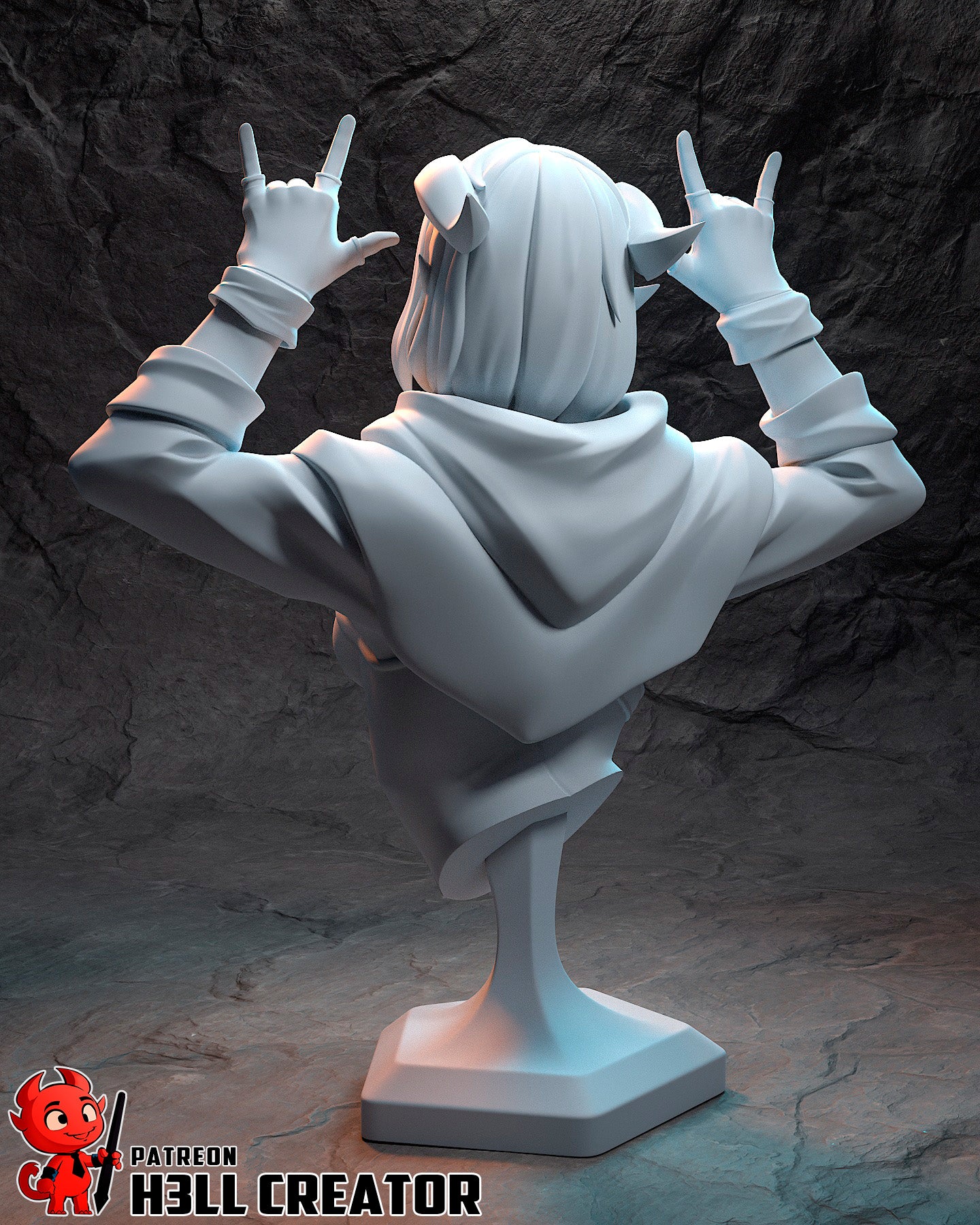 Jester from The Mighty Nein by h3ll creator | High Quality Resin Print | Painted Commissions available! - Sephiknot