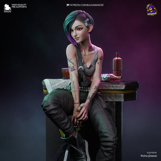 Judy from Cyberpunk 2077 Fan-Made Model by Bulkamancer