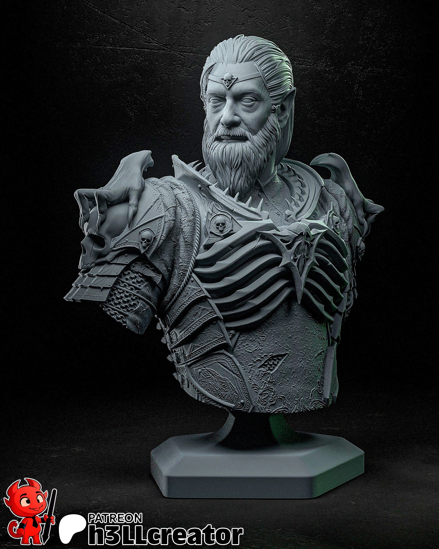 Ketheric Thorm Garage Kit | Fanmade Model by h3llCreator | Baldurs Gate | 3D Printed - Sephiknot