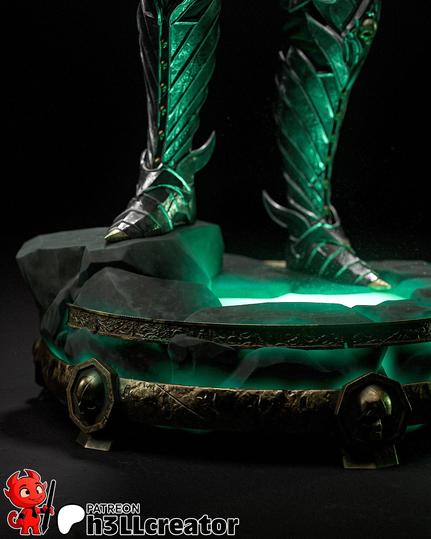 Ketheric Thorm Garage Kit | Fanmade Model by h3llCreator | Baldurs Gate | 3D Printed - Sephiknot