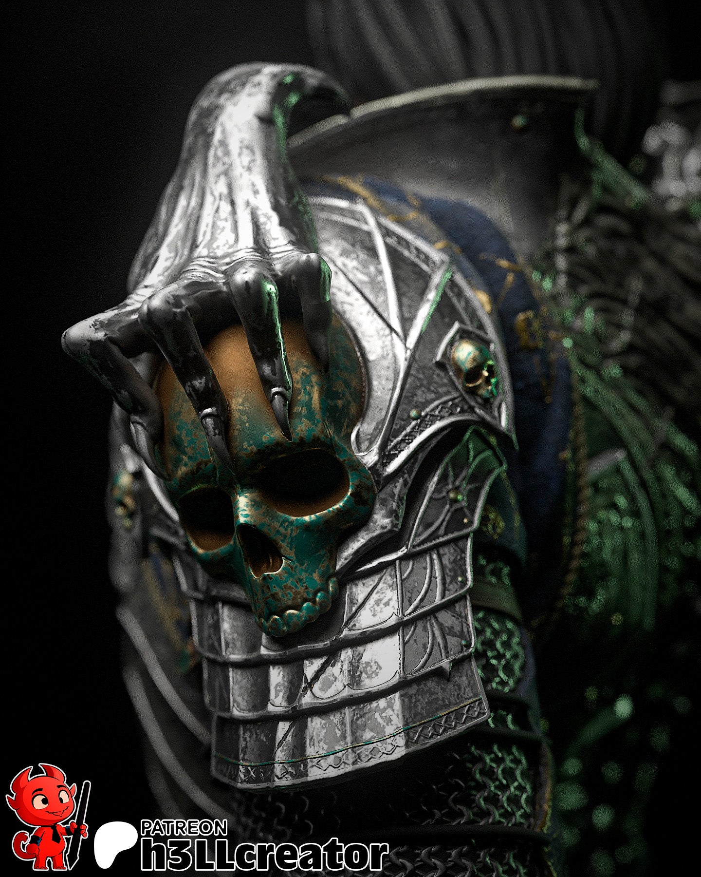 Ketheric Thorm Garage Kit | Fanmade Model by h3llCreator | Baldurs Gate | 3D Printed - Sephiknot