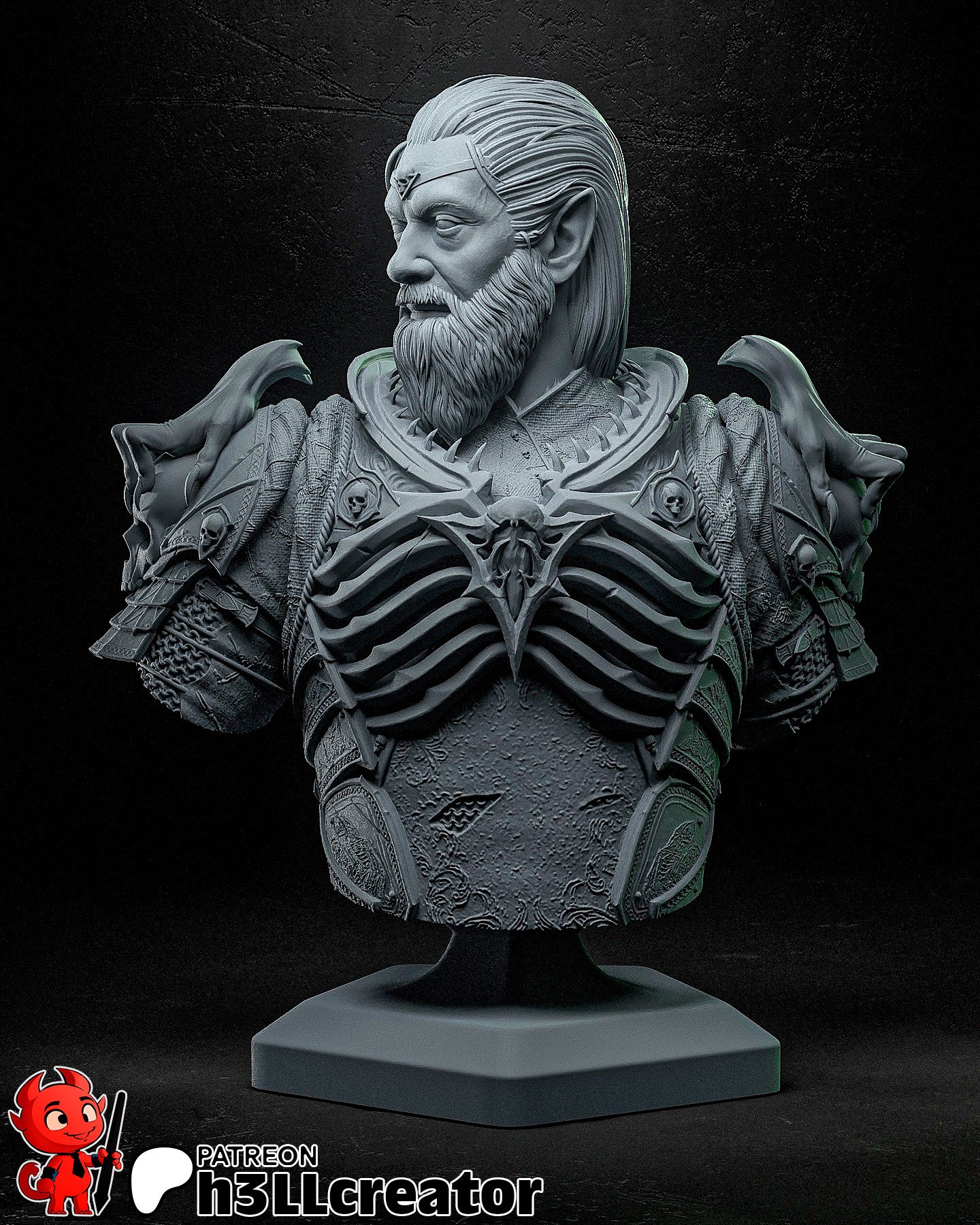 Ketheric Thorm Garage Kit | Fanmade Model by h3llCreator | Baldurs Gate | 3D Printed - Sephiknot