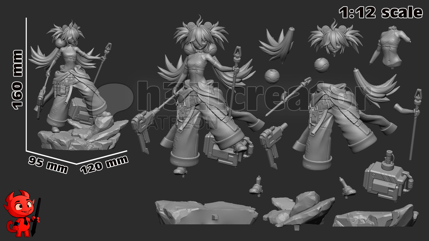 Koleda Belobog Garage Kit | Fanmade Model by h3llCreator| ZZZ | 3D Printed - Sephiknot