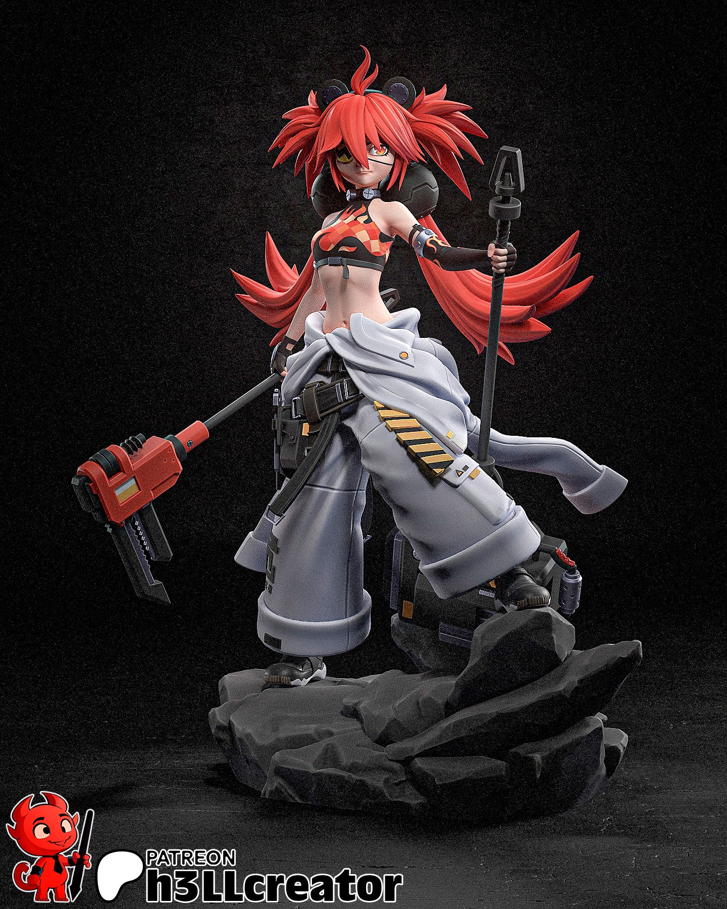 Koleda Belobog Garage Kit | Fanmade Model by h3llCreator| ZZZ | 3D Printed - Sephiknot