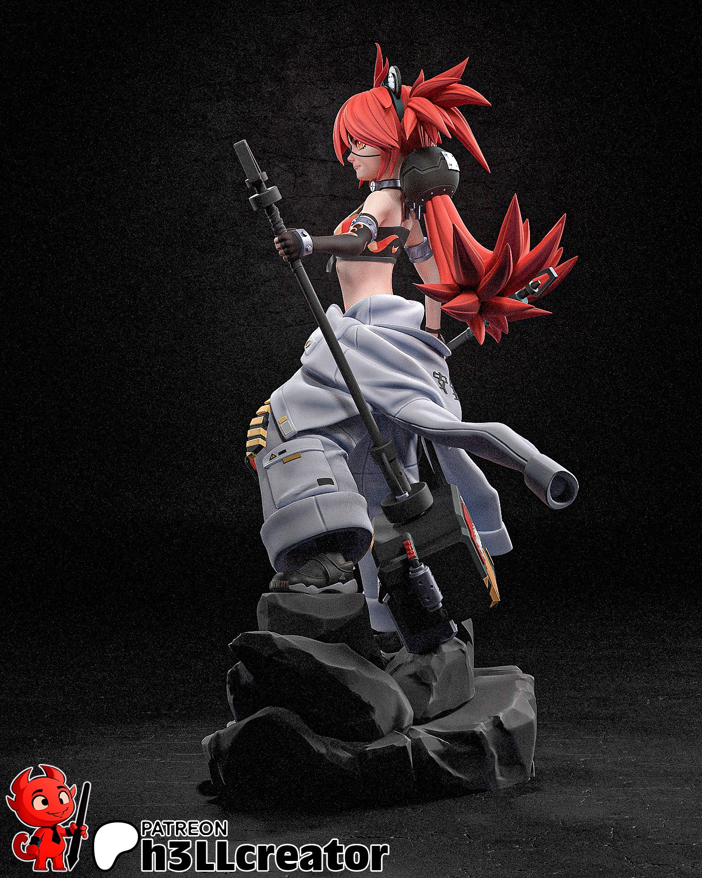 Koleda Belobog Garage Kit | Fanmade Model by h3llCreator| ZZZ | 3D Printed - Sephiknot