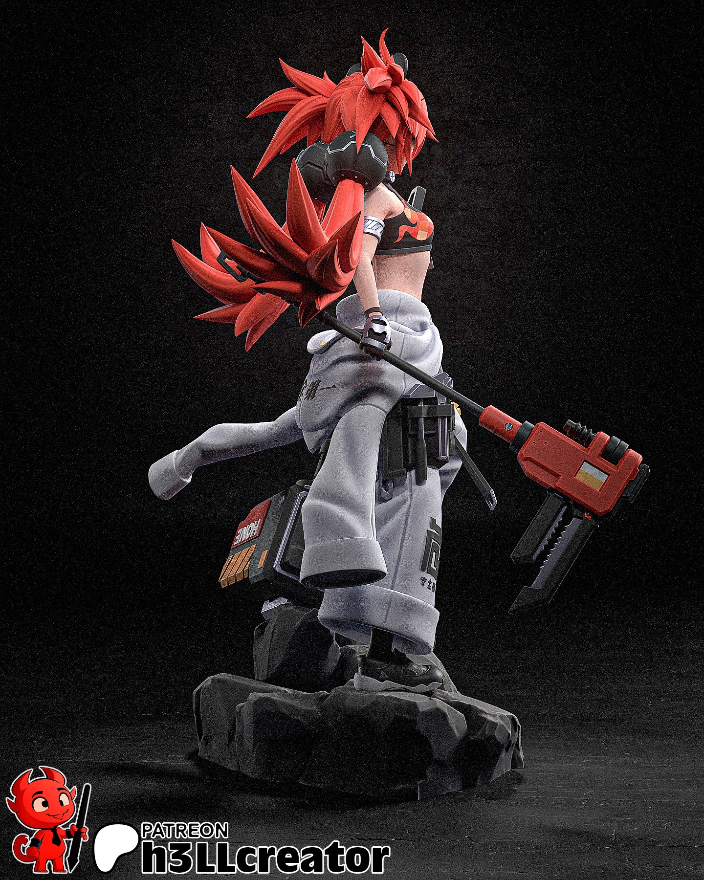 Koleda Belobog Garage Kit | Fanmade Model by h3llCreator| ZZZ | 3D Printed - Sephiknot