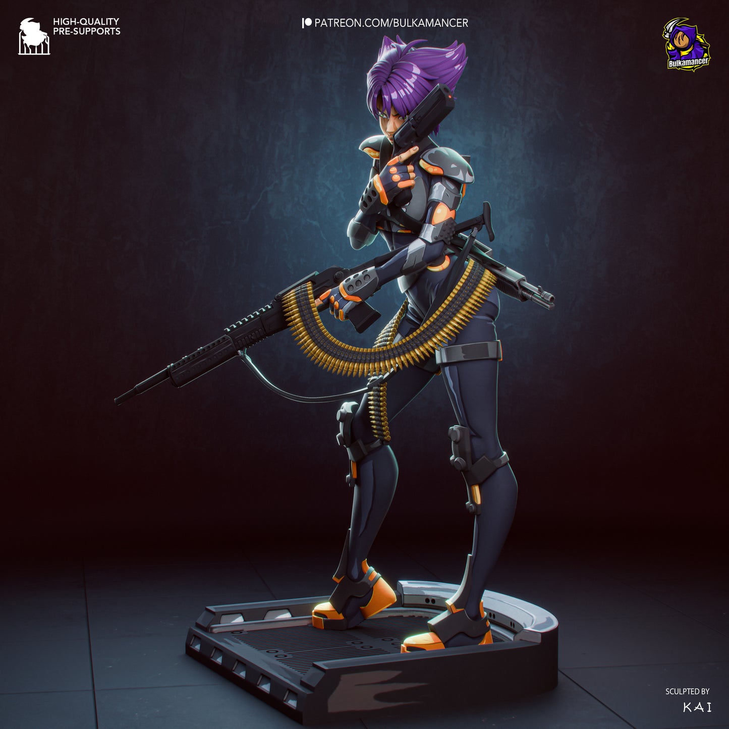 Konoko from Oni by Bulkamancer | High Quality Resin Print | Painted Commissions available!