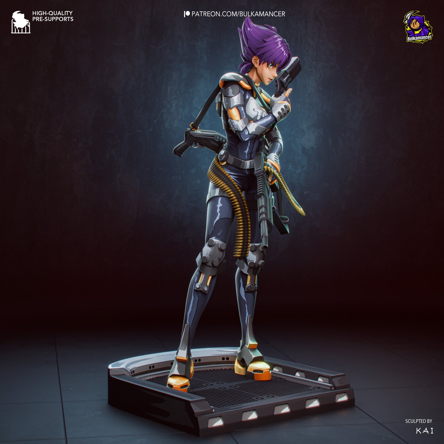 Konoko from Oni by Bulkamancer | High Quality Resin Print | Painted Commissions available!