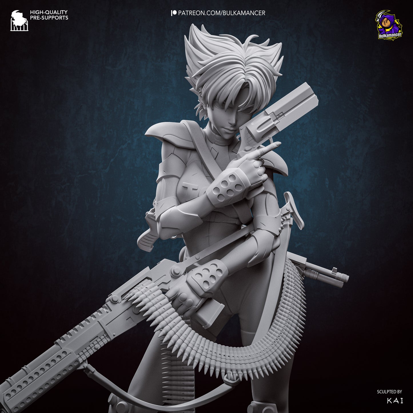 Konoko from Oni by Bulkamancer | High Quality Resin Print | Painted Commissions available!