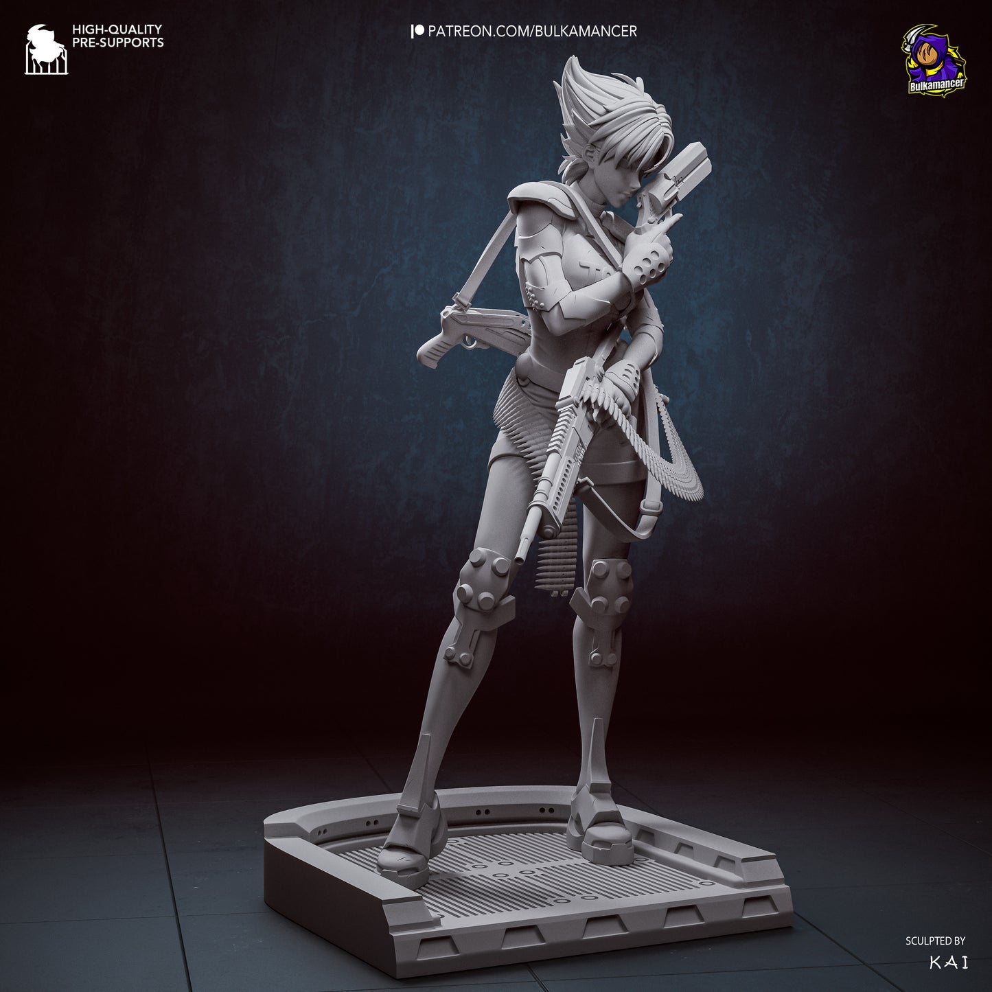 Konoko from Oni by Bulkamancer | High Quality Resin Print | Painted Commissions available!