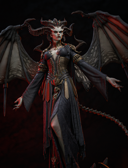 Lilith from Diablo Fan-Made Model by CA3D