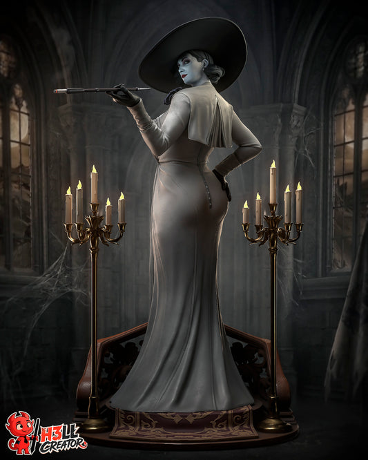 Lady Dimitrescu by h3ll creator | High Quality Resin Print | Painted Commissions available!