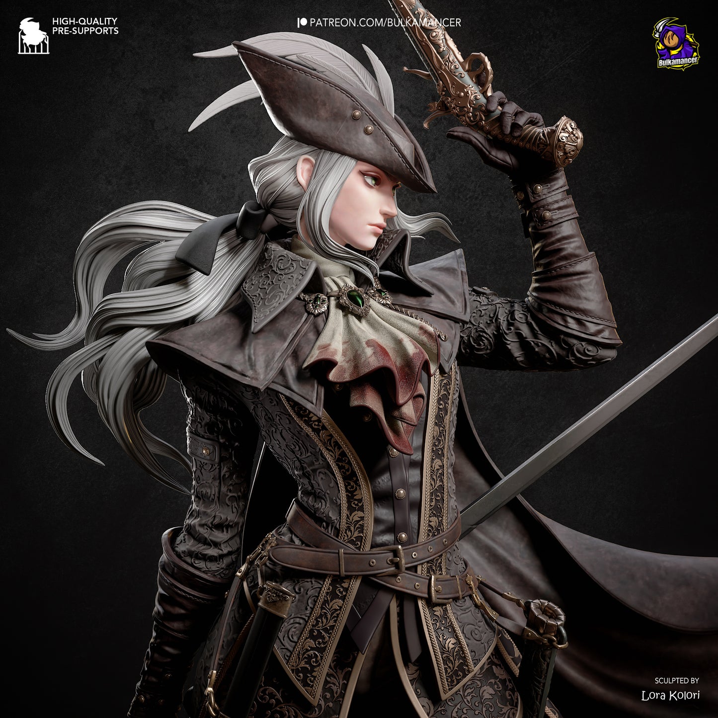 Lady Maria by Bulkamancer | High Quality Resin Print | Painted Commissions available!