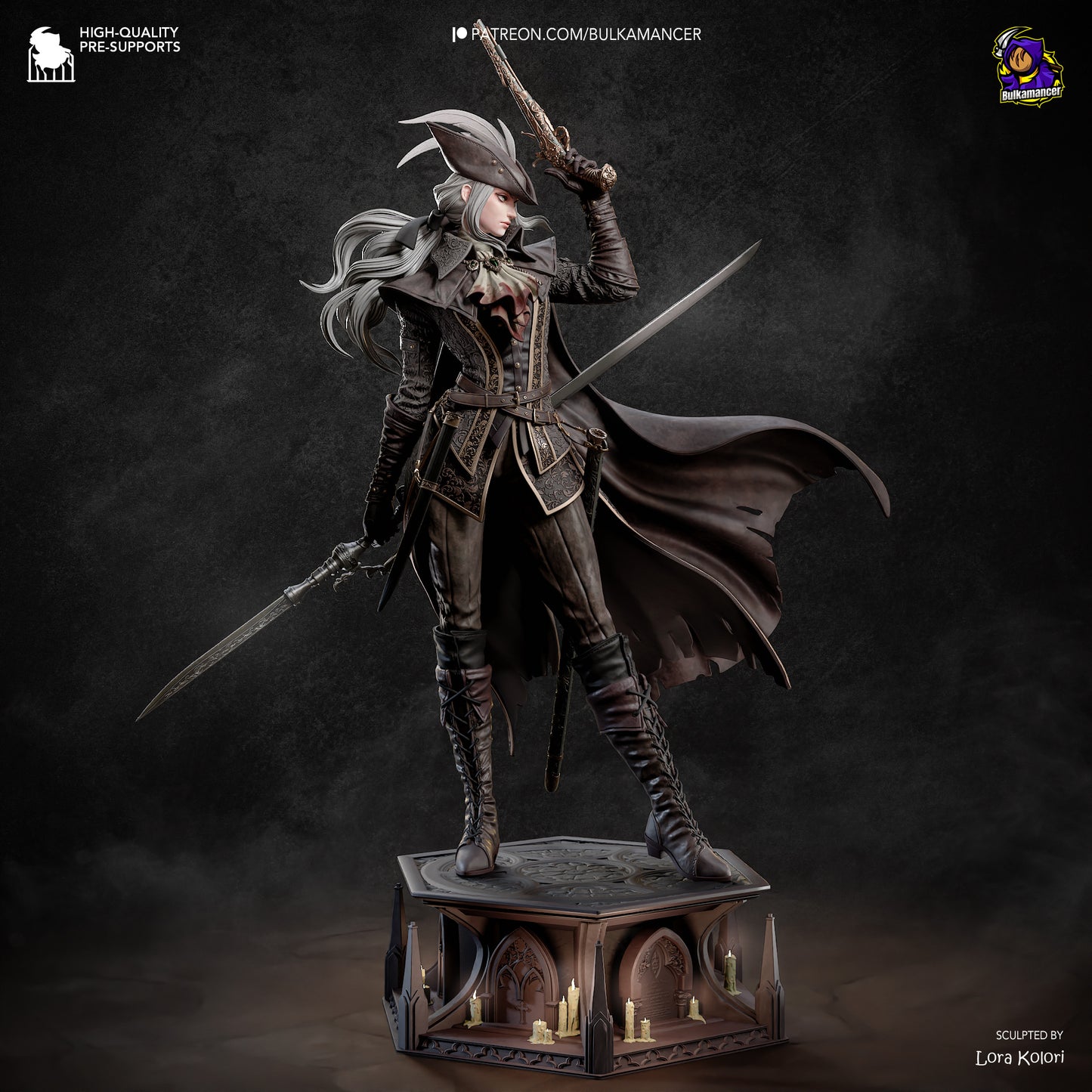 Lady Maria by Bulkamancer | High Quality Resin Print | Painted Commissions available!
