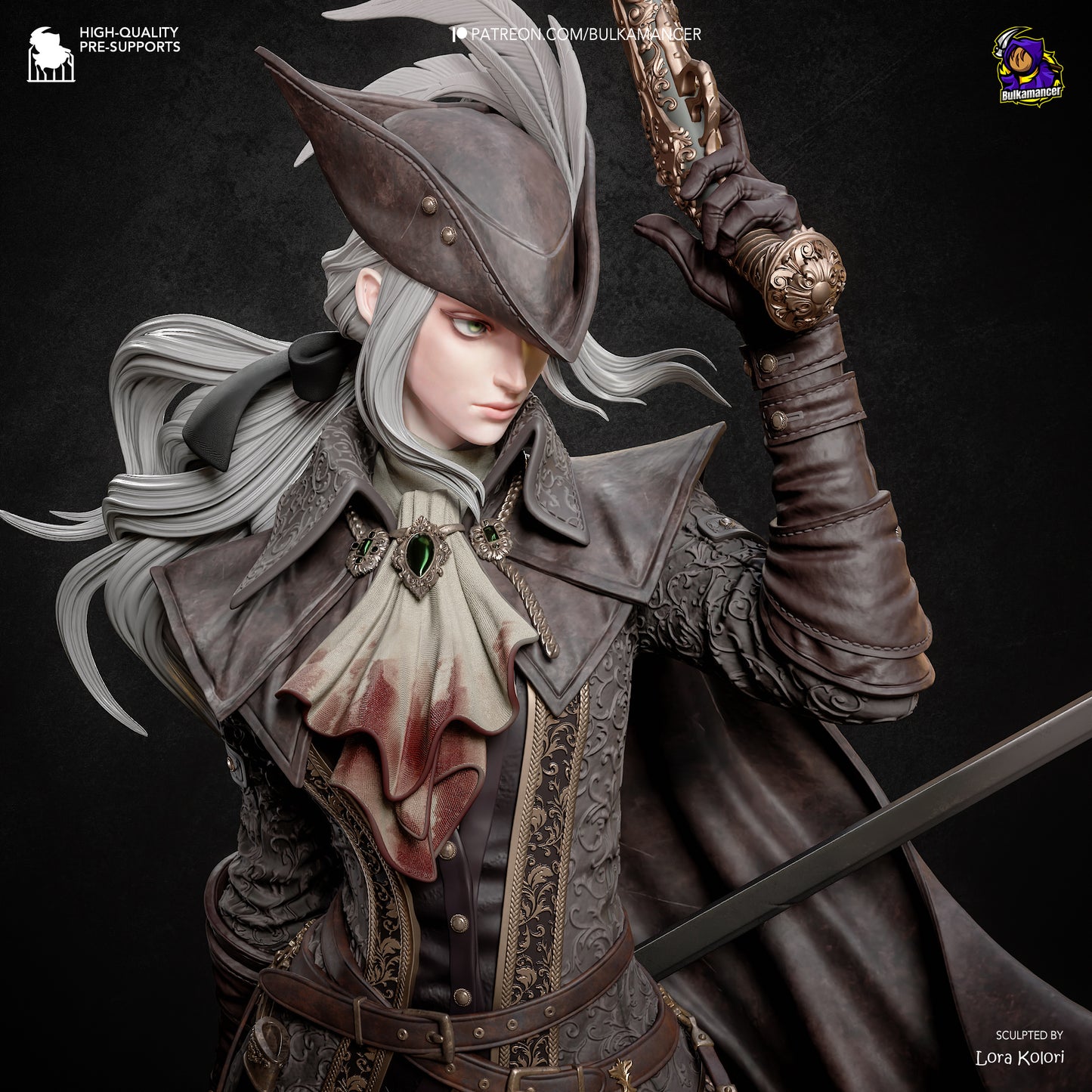 Lady Maria by Bulkamancer | High Quality Resin Print | Painted Commissions available!