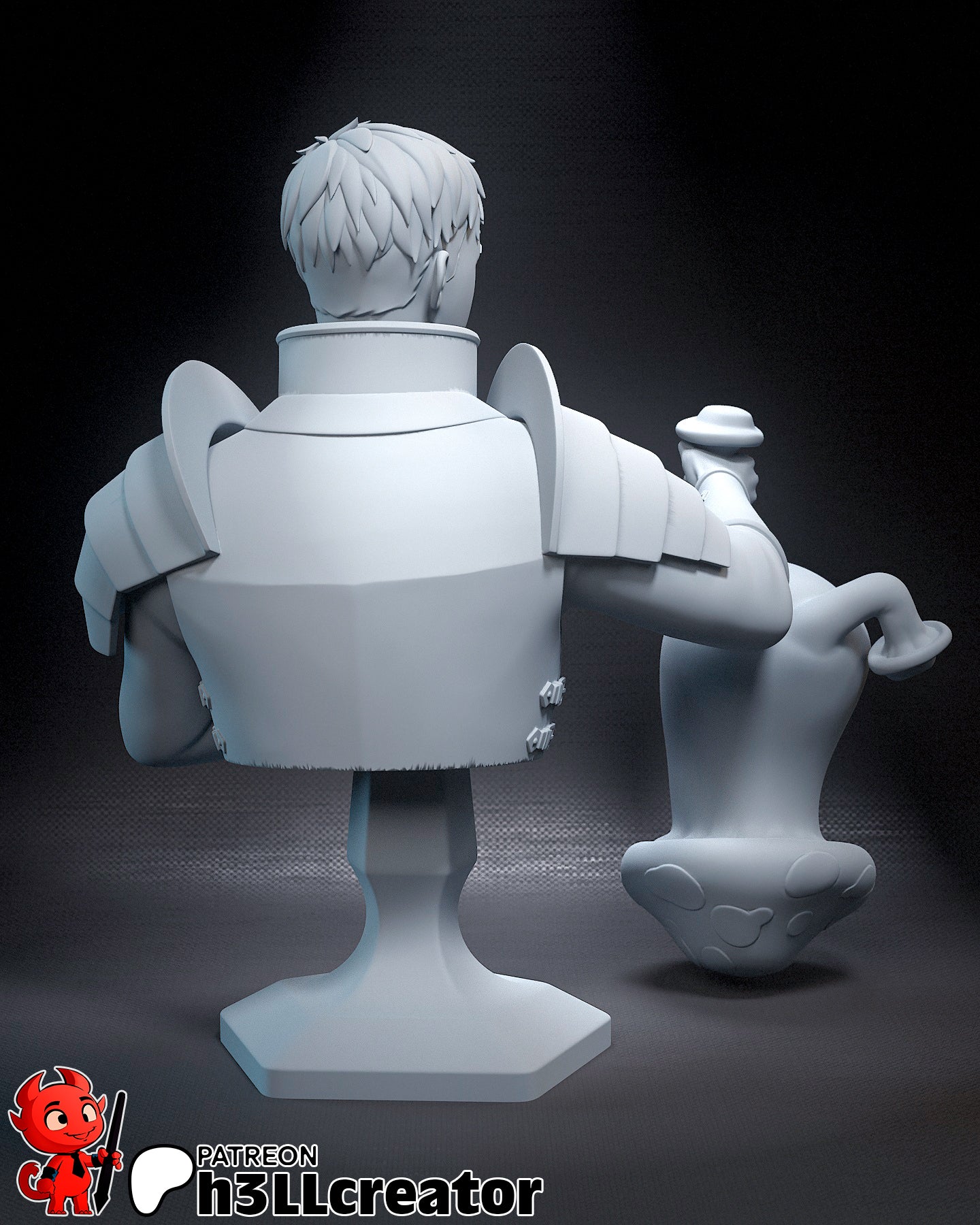 Laios Touden Garage Kit | Fanmade Model by h3llcreator | Delicious in Dungeon | 3D Printed - Sephiknot