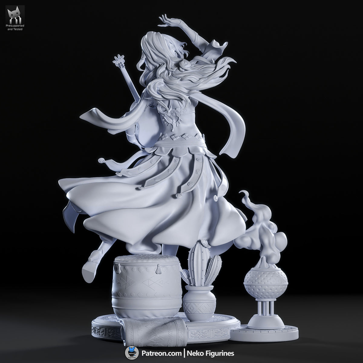 Leda by Neko Figurines | High Quality Resin Print | Painted Commissions available!