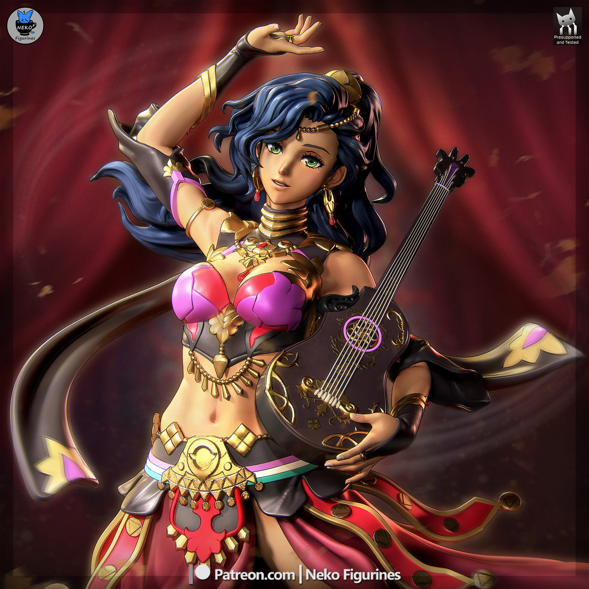 Leda by Neko Figurines | High Quality Resin Print | Painted Commissions available!