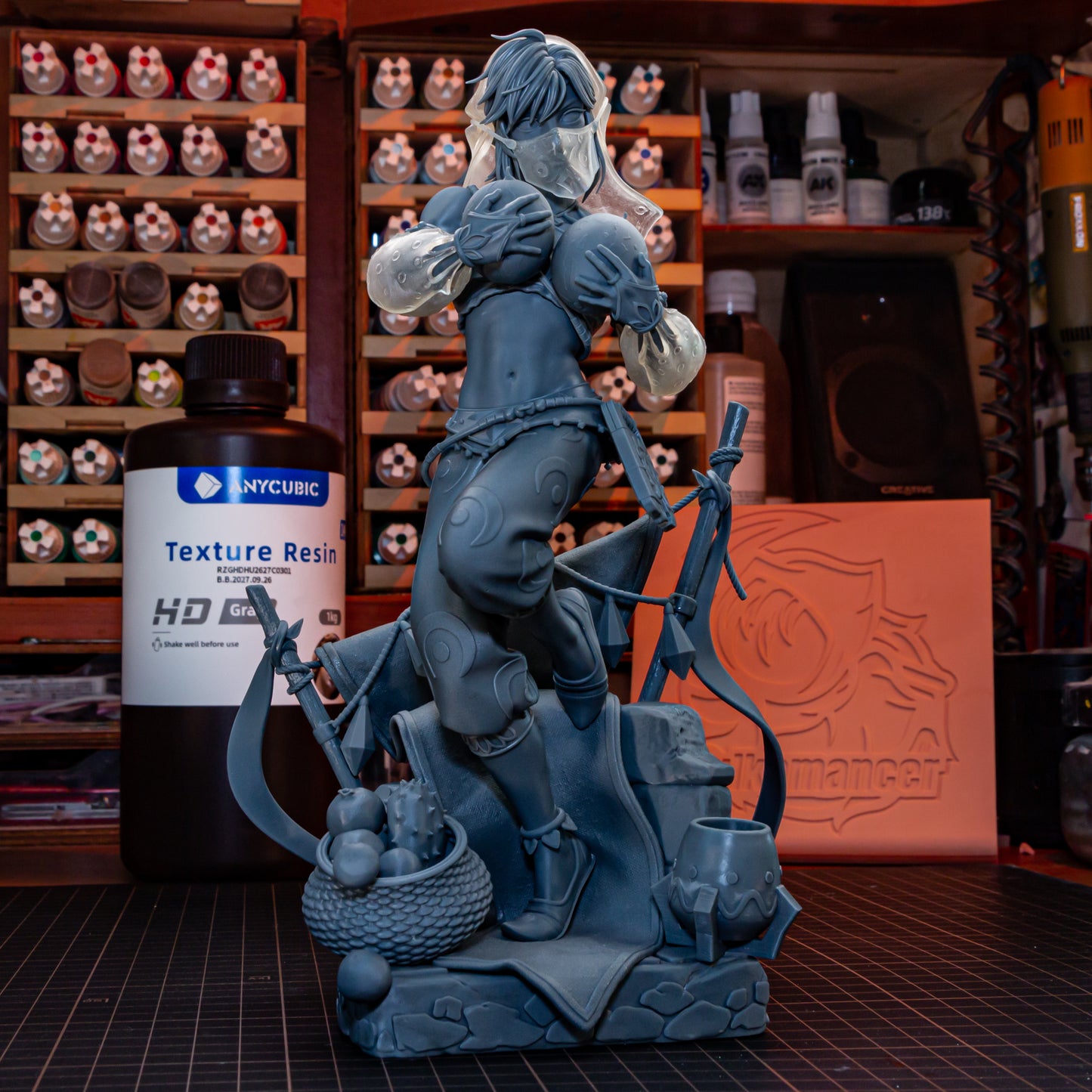 Gerudo Link by Bulkamancer | High Quality Resin Print | Painted Commissions available!