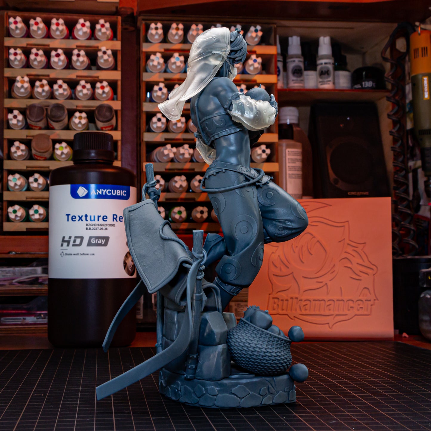 Gerudo Link by Bulkamancer | High Quality Resin Print | Painted Commissions available!