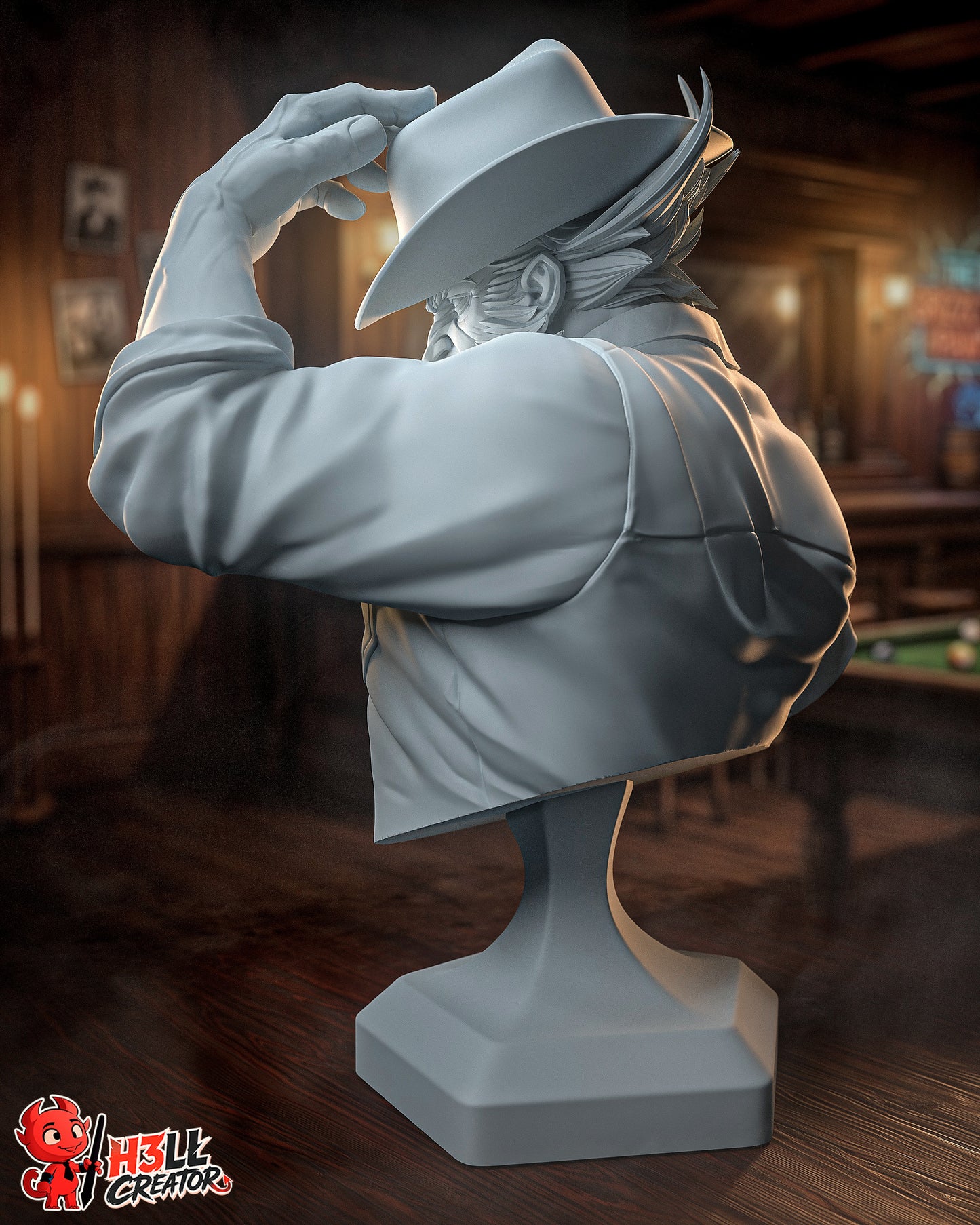 Logan by h3ll creator | High Quality Resin Print | Painted Commissions available!