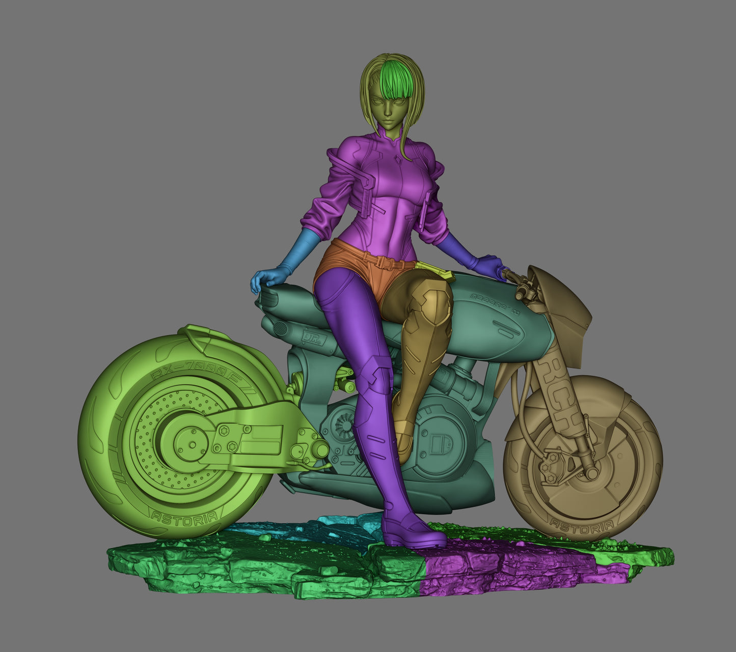 Lucy by CA3D | High Quality Resin Print | Painted Commissions available!