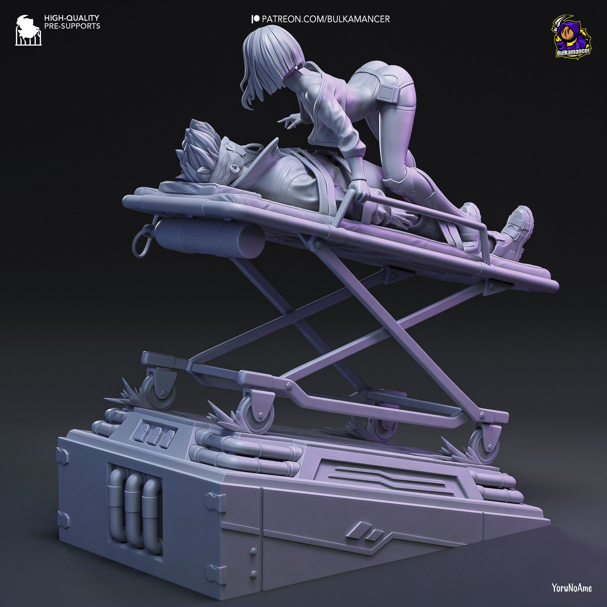 Lucy & David Garage Kit | Fanmade Model by Bulkamancer | 3D Printed - Sephiknot