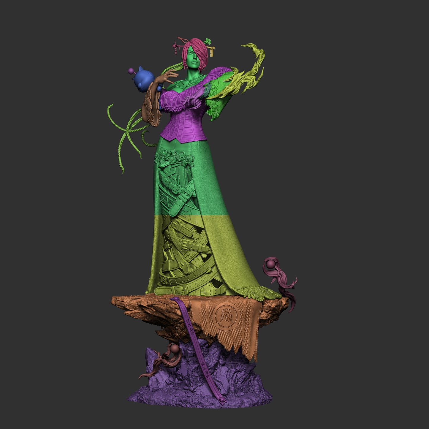 Lulu by CA3D | High Quality Resin Print | Painted Commissions available!
