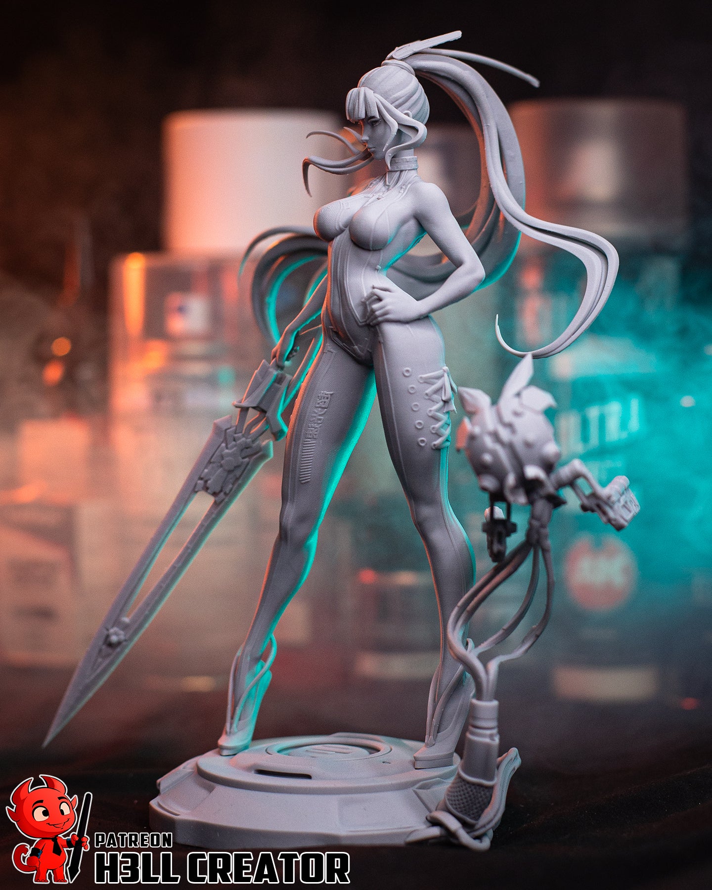 Eve Garage Kit | Fanmade Model by h3llCreator | Stellar Blade | 3D Printed