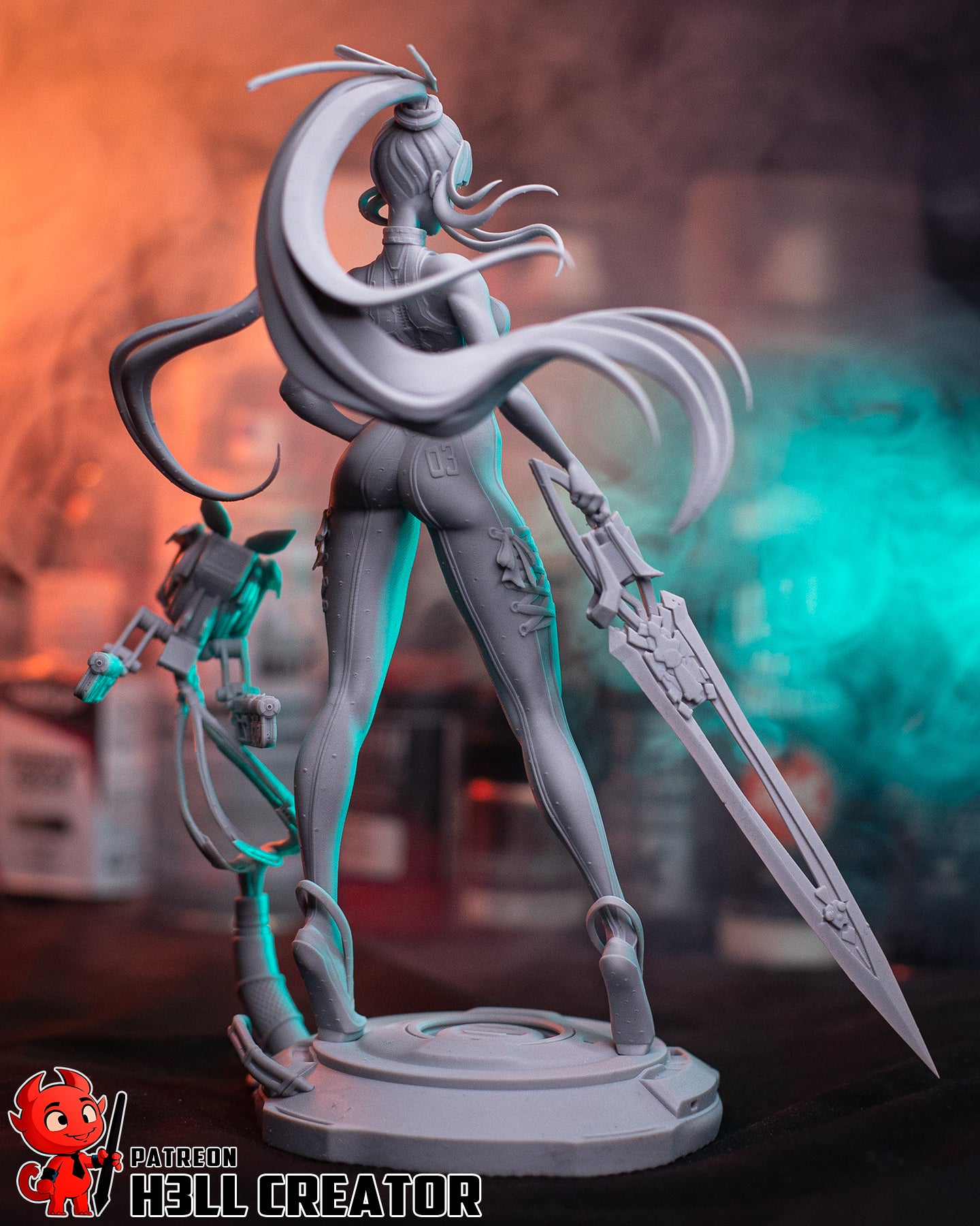 Eve Garage Kit | Fanmade Model by h3llCreator | Stellar Blade | 3D Printed