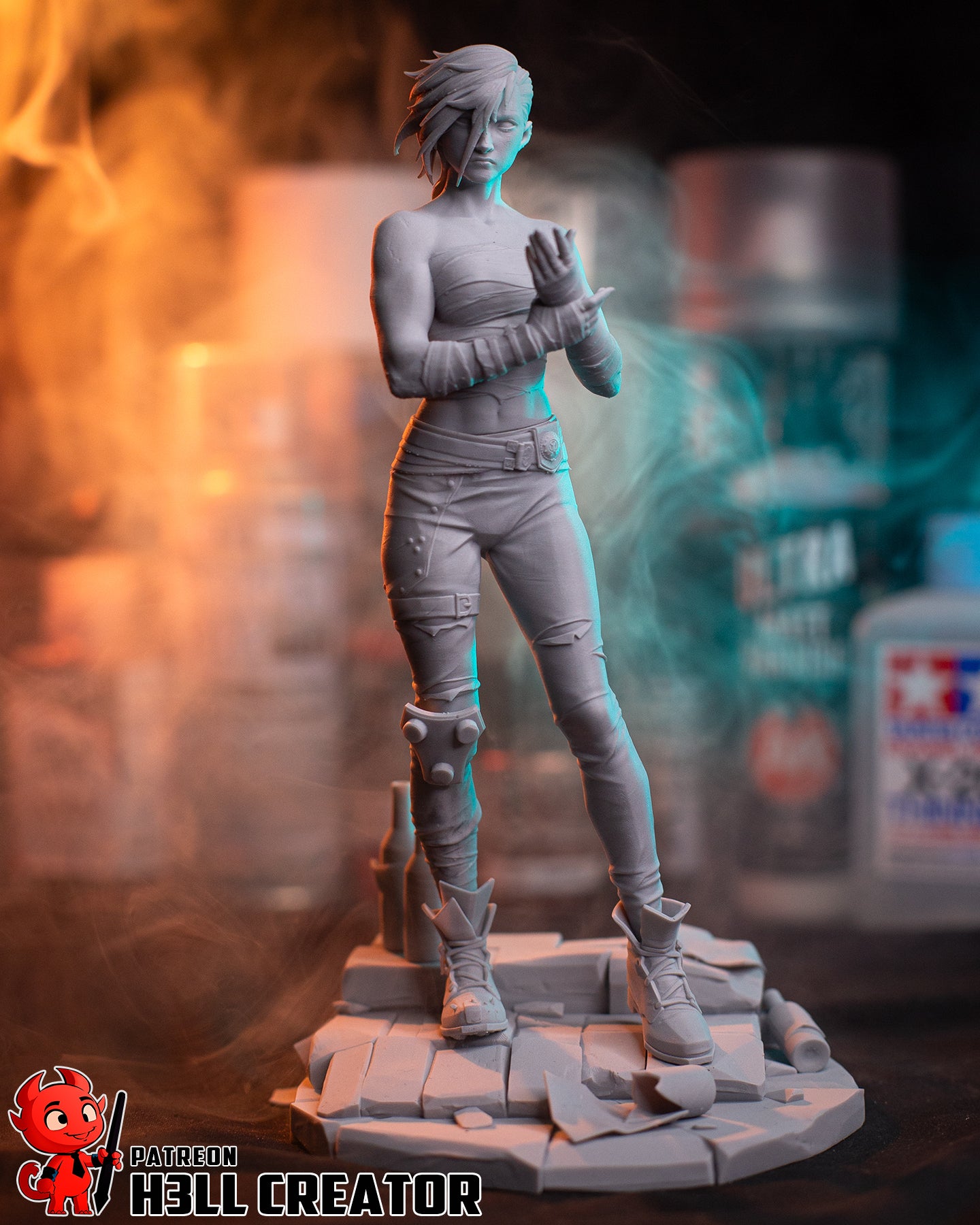 Arena Fighter Vi Garage Kit | Fanmade Model by h3llcreator | Arcanne  3D Printed - Sephiknot