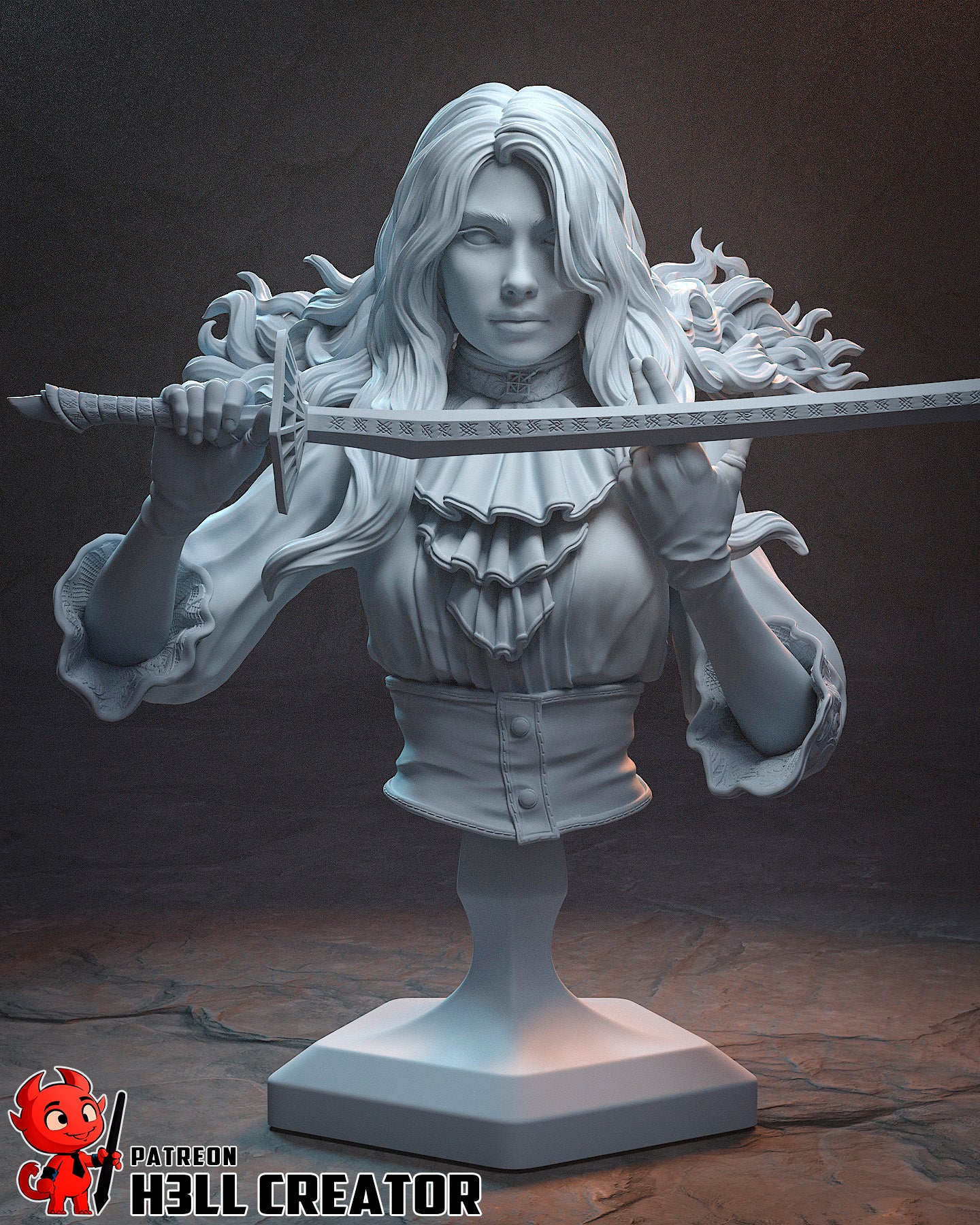 Maelle from Clair Obscur Fan-Made Model by h3llcreator - Sephiknot