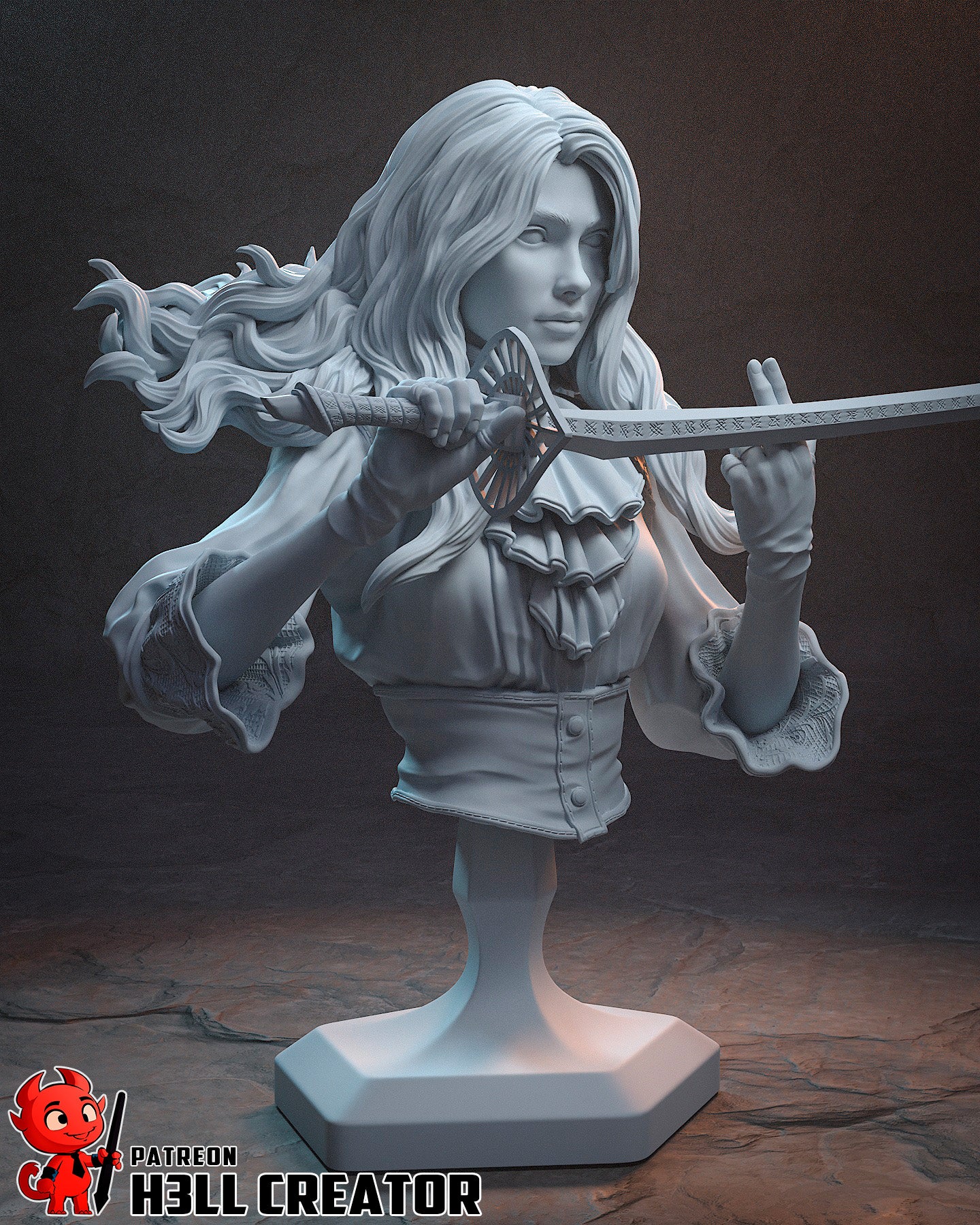 Maelle from Clair Obscur Fan-Made Model by h3llcreator - Sephiknot