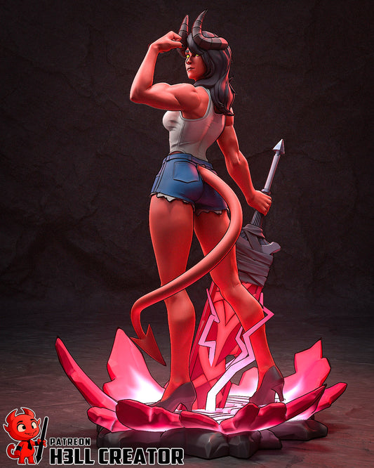 Malevola Garage Kit | Fanmade Model by h3llCreator | Dispatch | 3D Printed