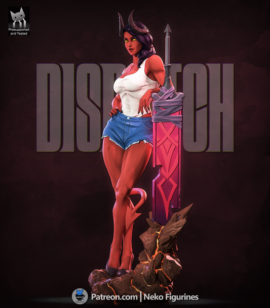 Malevola from Dispatch by Neko Figurines | High Quality Resin Print | Painted Commissions available! - Sephiknot